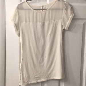 Beige Short Sleeve Shirt